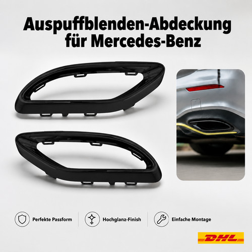 Staubdichte amg auspuffblenden - amg,