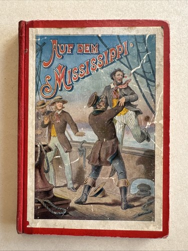 Antik buch auf - auf, dem