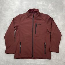 Wrangler Herren Jacke Softshell Windbreaker Anorak Gr. S Rot Regular Vintage