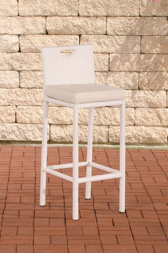 Barhocker mari cremeweiß - barhocker,