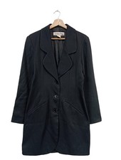 JEAN MARC PHILIPPE Übergangsmantel Damen Mantel Gr. DE 38 schwarz Business-Look