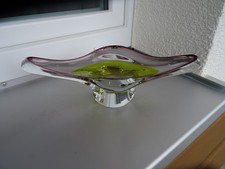 Orig. Böhmische Glas Schale