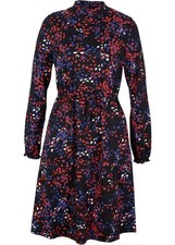 Jersey-Kleid mit Bindeband