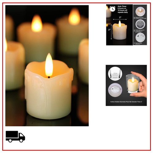 Led teelichter timer - led,