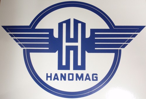 Aufkleber hanomag sitzschale - hanomag,