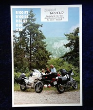 BMW Motorrad R 100 RT, R 100 RS, R 80 RT, R 80, R 65 Prospekt 1988, 8 Seiten
