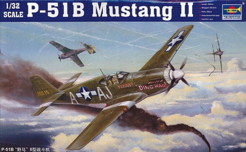Trumpeter 02274 51b mustang - p-51b,
