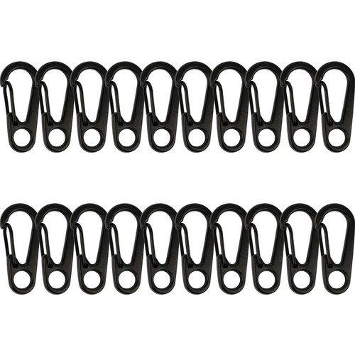 Mini karabiner set - set, aluminium