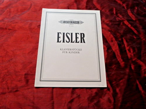 Eisler klavierstücke für - eisler,