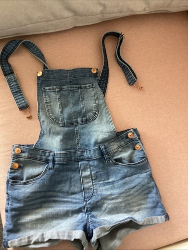 Jeans latzhose kurz m - latzhose,