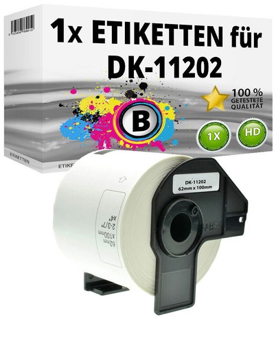 Etiketten kompatibel - 1x,