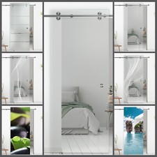 Komplettset Schiebetür Glas