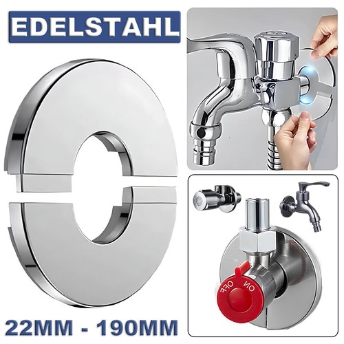 Edelstahl abdeckrosette - edelstahl,