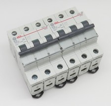 2x Sicherungsautomat AEG Elfa EP63 Leitungsschutzschalter B16 16A 6kA 3-polig