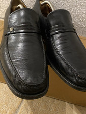 MORESCHI edle  Slipper Loafer Halbschuhe Gr. 11  (46) schwarz. NP: 295 €