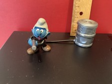 Superschlumpf Feuerwehrschlumpf 40216 vollständig, langer Schlauch Schlümpfe