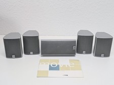 CANTON MX 4+1 Lautsprecher Satelliten Boxen Silber Speakers 