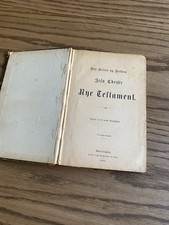 Antique 1886 Norwegian New