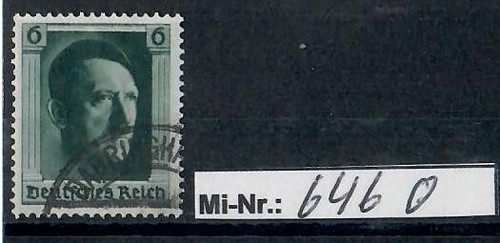 Deutsches reich 646 - reich, mi-nr.: