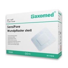 Saxomed® - SensiPore Wundpflaster steril Wundverband sensitiv Pflaster latexfrei