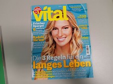 Zeitschrift VITAL Das Wohlfühl Magazin Nr. 1 vom Mai 2017 sehr gut erhalten