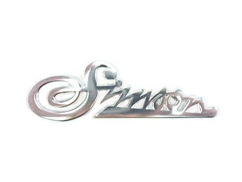 Schriftzug simson silber - simson,