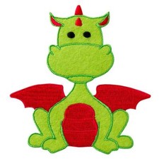 grüner DRACHE / DRAGON -