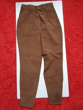 Reithose Leder Größe XL braun Hawthorne Ganzjahresreithose