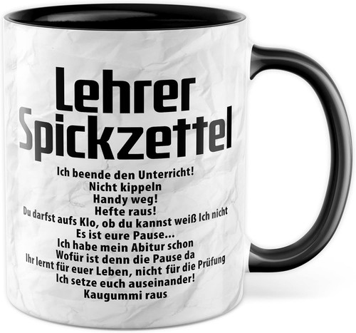 Keramik lehrer tasse - keramik,