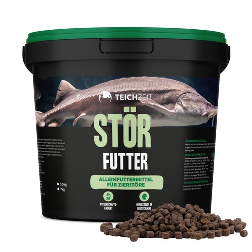 Teichzeit störfutter stör - teichzeit,