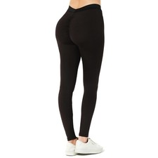 B4Y Damen Leggings Sport V