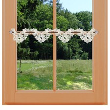 Feenhaus-Spitzengardine