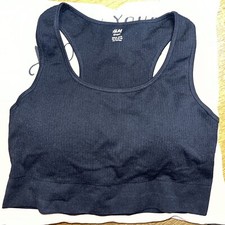 H&M Sport-BH XL Schwarz