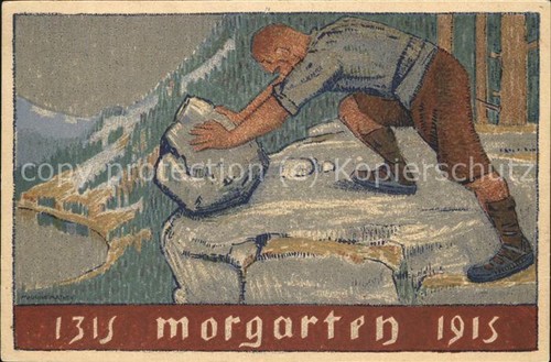 Morgarten litho - morgarten,