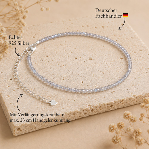 Labradorit edelstein armband - edelstein, 2