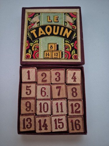 Taquin atlas paris holz - taquin,