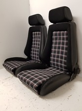 Recaro seats real leather