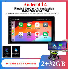 9 "Android Autoradio RAM 2 GB ROM 32GB WIFI Navigation Für SAAB 9-5 95 2005-2009