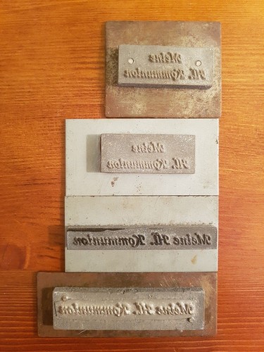 Kommunions prägestempel - st.,