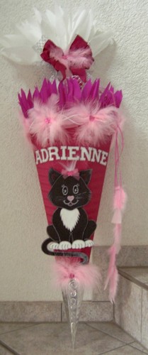 Schultüten bastelset katze - schultüten,
