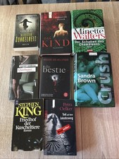 Bücherpaket Krimi Thriller u.a. Sebastian Fitzek , Stephen King,Minette  Walters