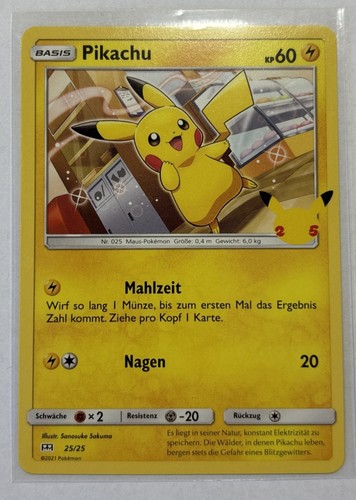 Pikachu non holo pokémon - pikachu,