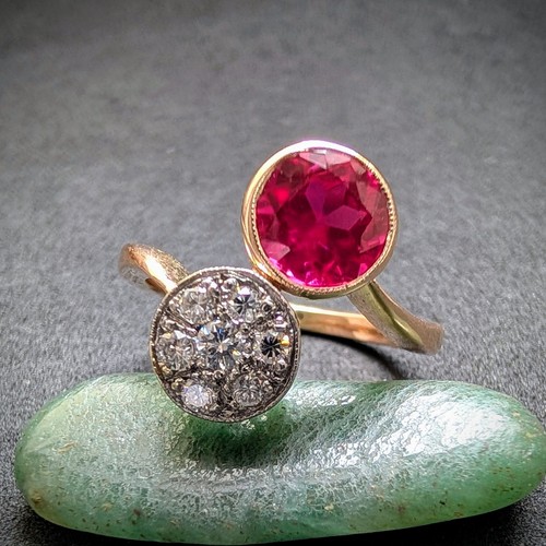 Art deco ring toi moi - moi, 585