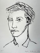 Stephan Balkenhol Signierte Original Lithographie - Junger Mann - nur 30 Ex.!!!