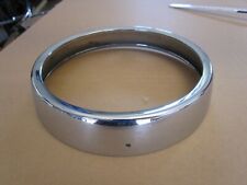 Oldtimer Fiat 850 Spider Chrom Lampenring Scheinwerfer Zierring ca. Ø200 Carello