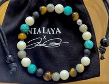 Nialaya  Armband - Nialaya  X Tigerauge Bali Türkis Onyx