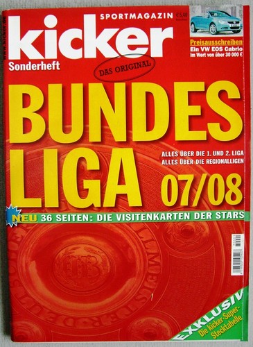 Kicker sonderheft bundesliga - kicker,