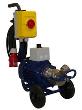 Schlammsauger Teichreiniger Teichsauger 6000L/h 400V 750W Rechts-/Linkslauf