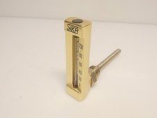 Sika Thermometer Maschinenthermometer Fühlerlänge 60mm 0-100° Messing 1/2 Zoll