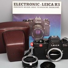 working LEICA R3 electronic - needs light seals replacement - LEITZ WETZLAR